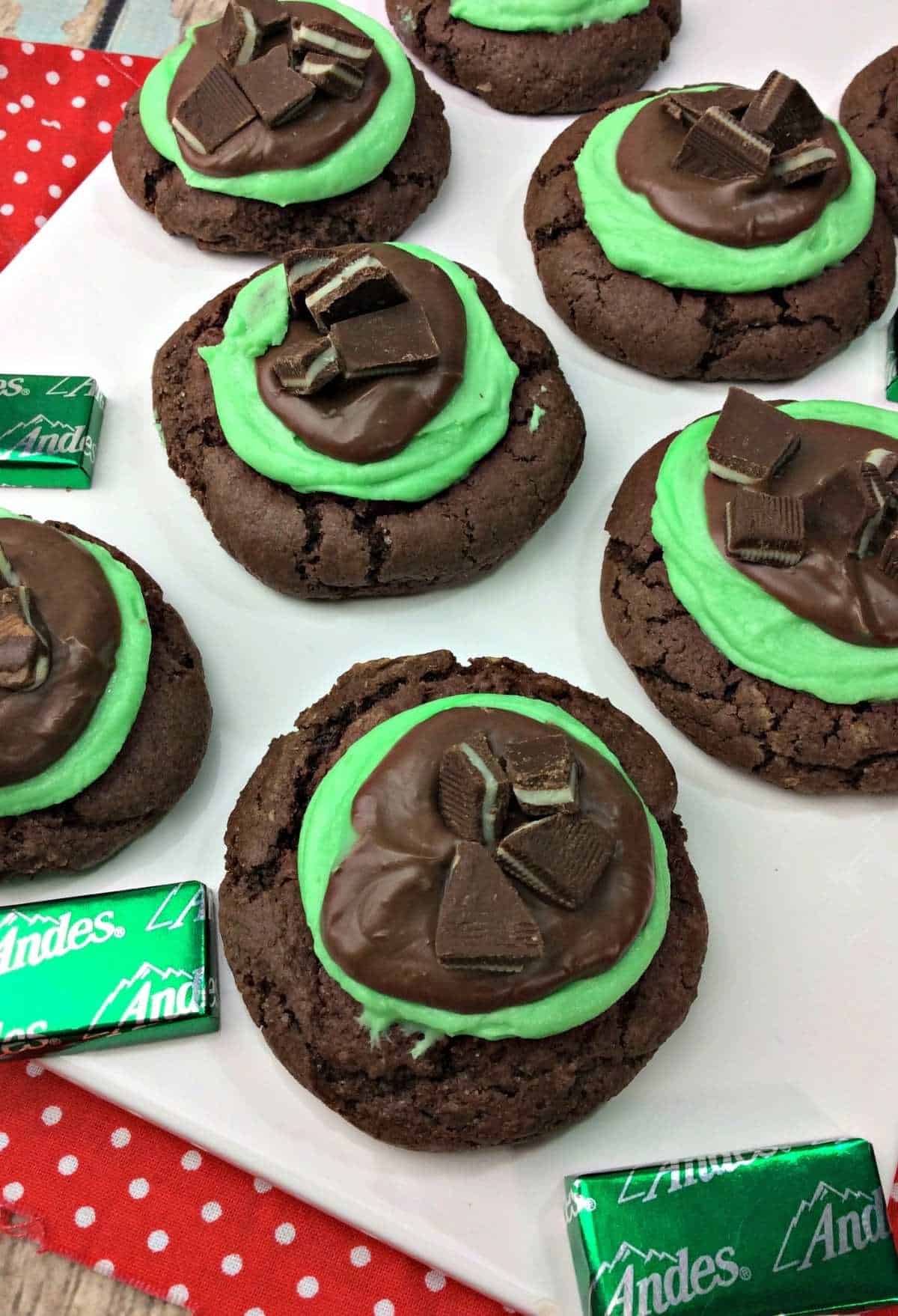 ANDES MINT GRASSHOPPER COOKIES