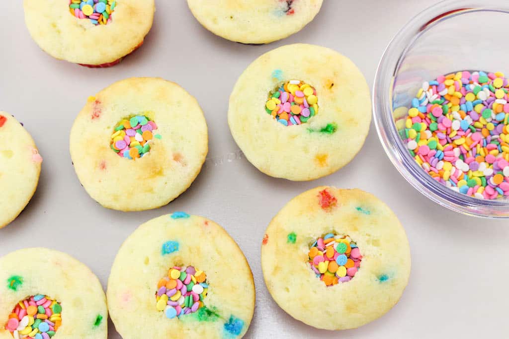 Joining our other Dr. Seuss recipes is our Dr. Seuss Oh, The Places You'll Go Cupcakes recipe is a funfetti cupcake with a surprise inside. 
