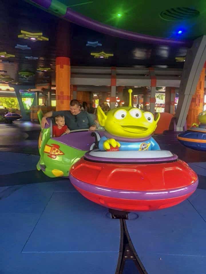 alien swirling saucers