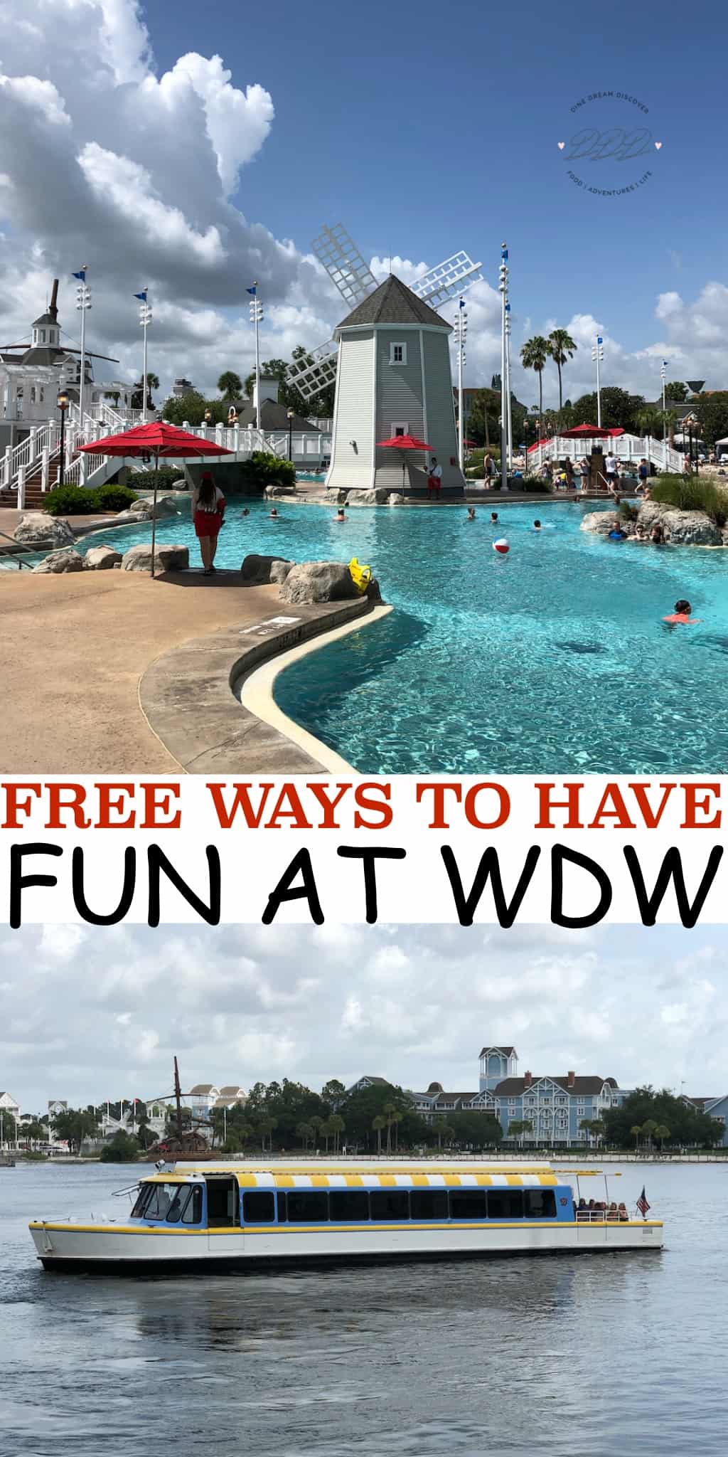 We have ideas on how to fill your time while keeping your pockets full too! Read on for FREE ways to have fun at WDW.