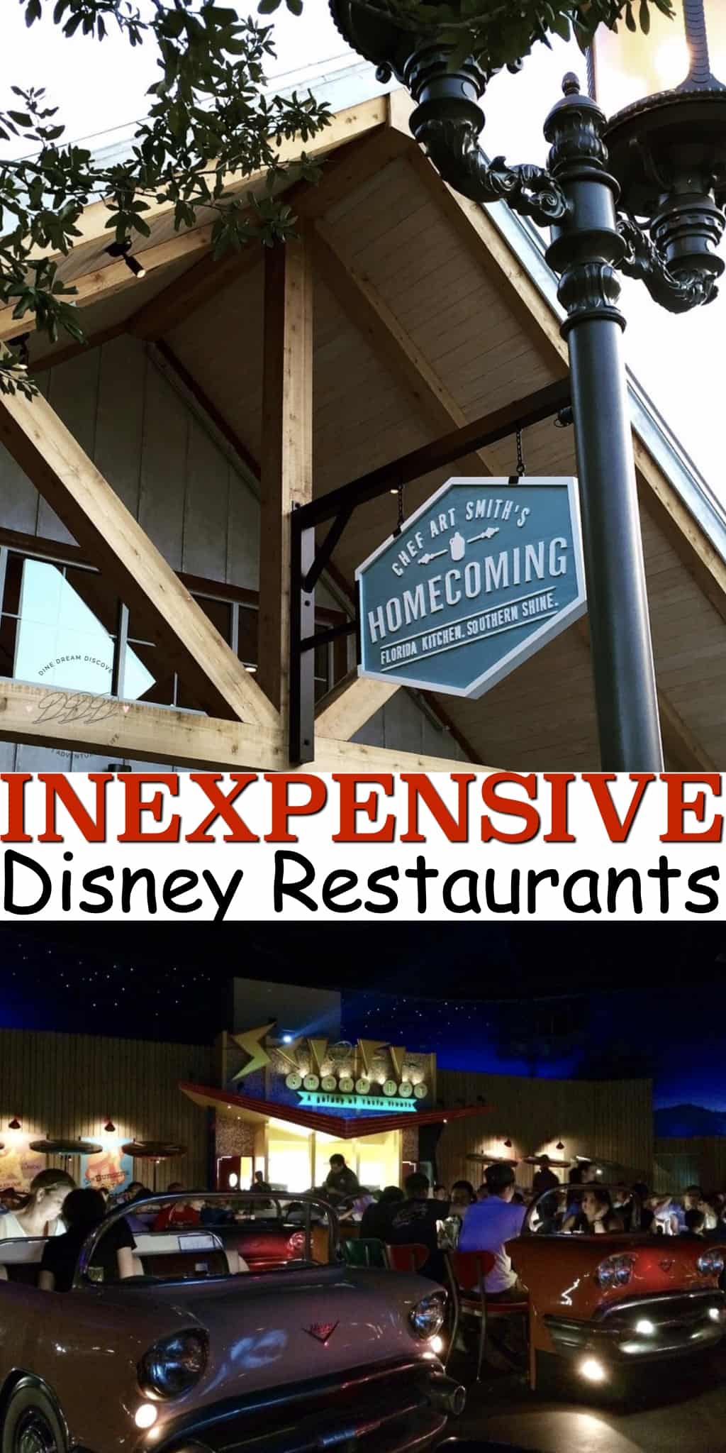 Here are five of the best themed Disney World restaurants that happen to be relatively inexpensive with some good old fashioned imagineering that goes a really long way.