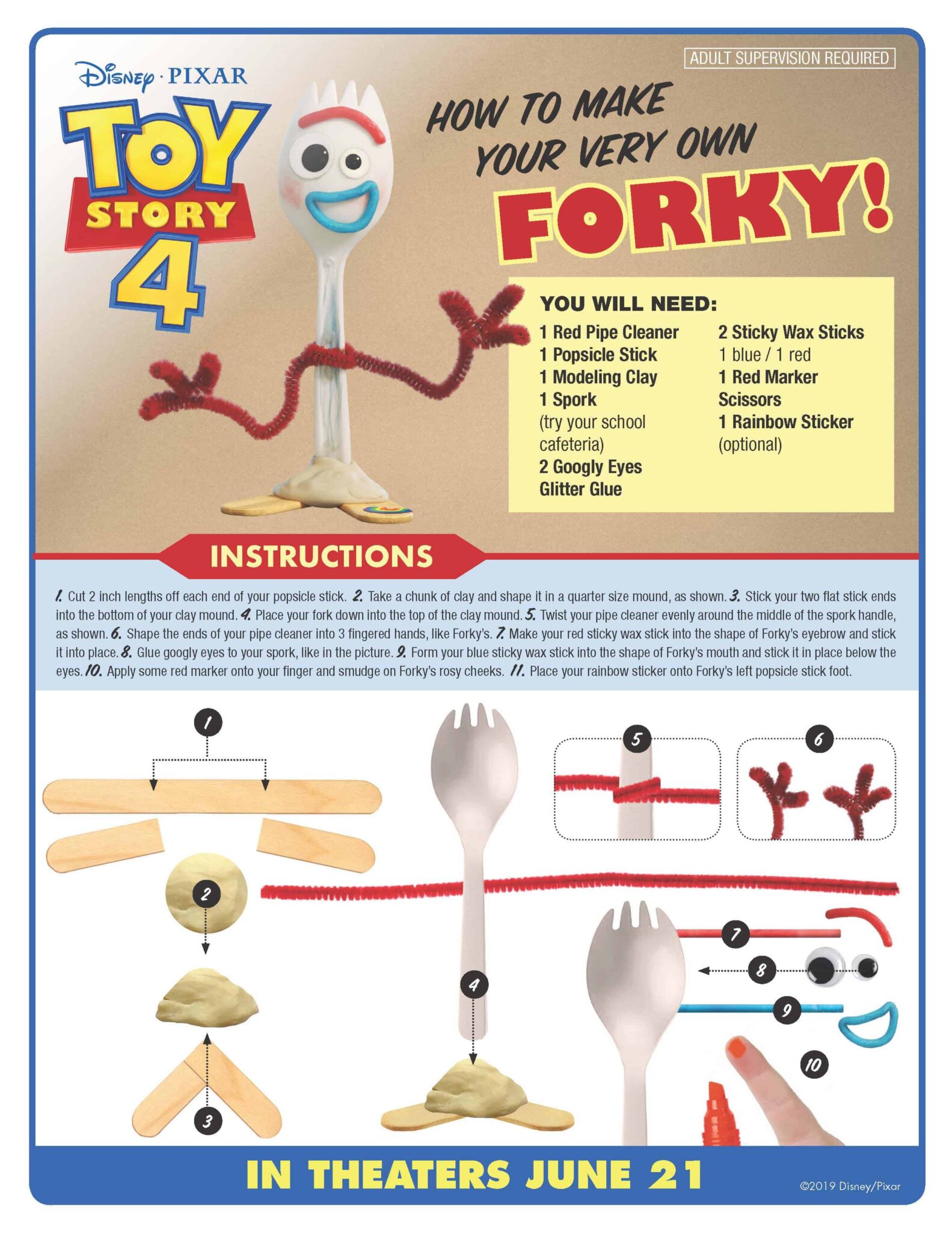 FREE Toy Story 4 Coloring and Activity Sheets | DINE DREAM DISCOVER