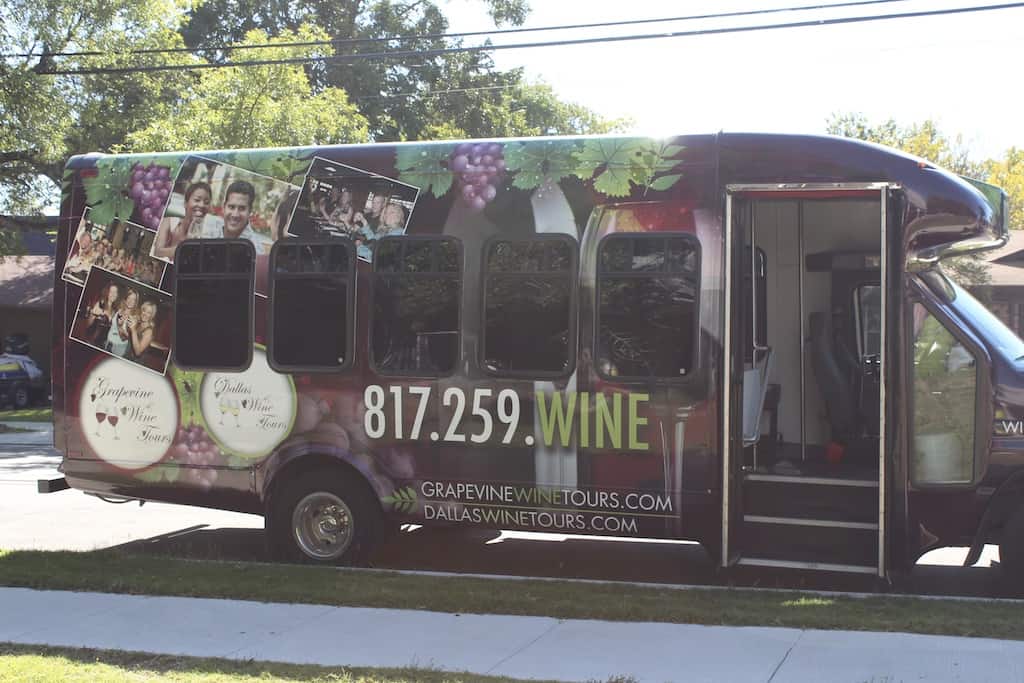 wine tour grapevine tx