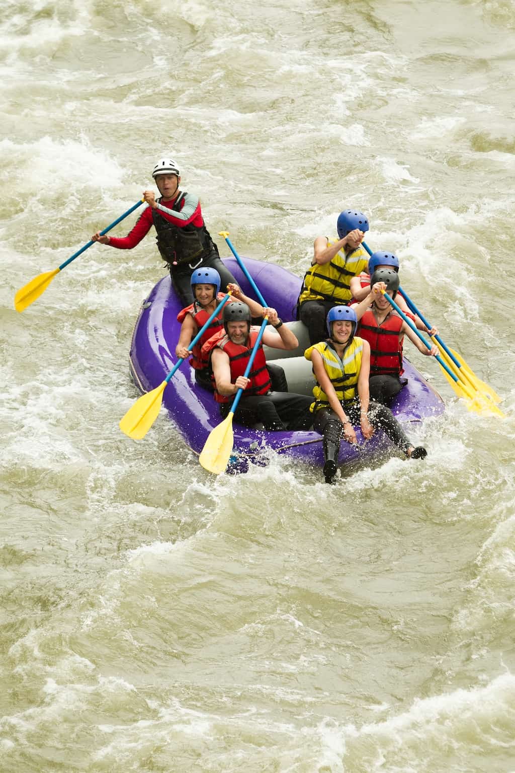 white water rafting 