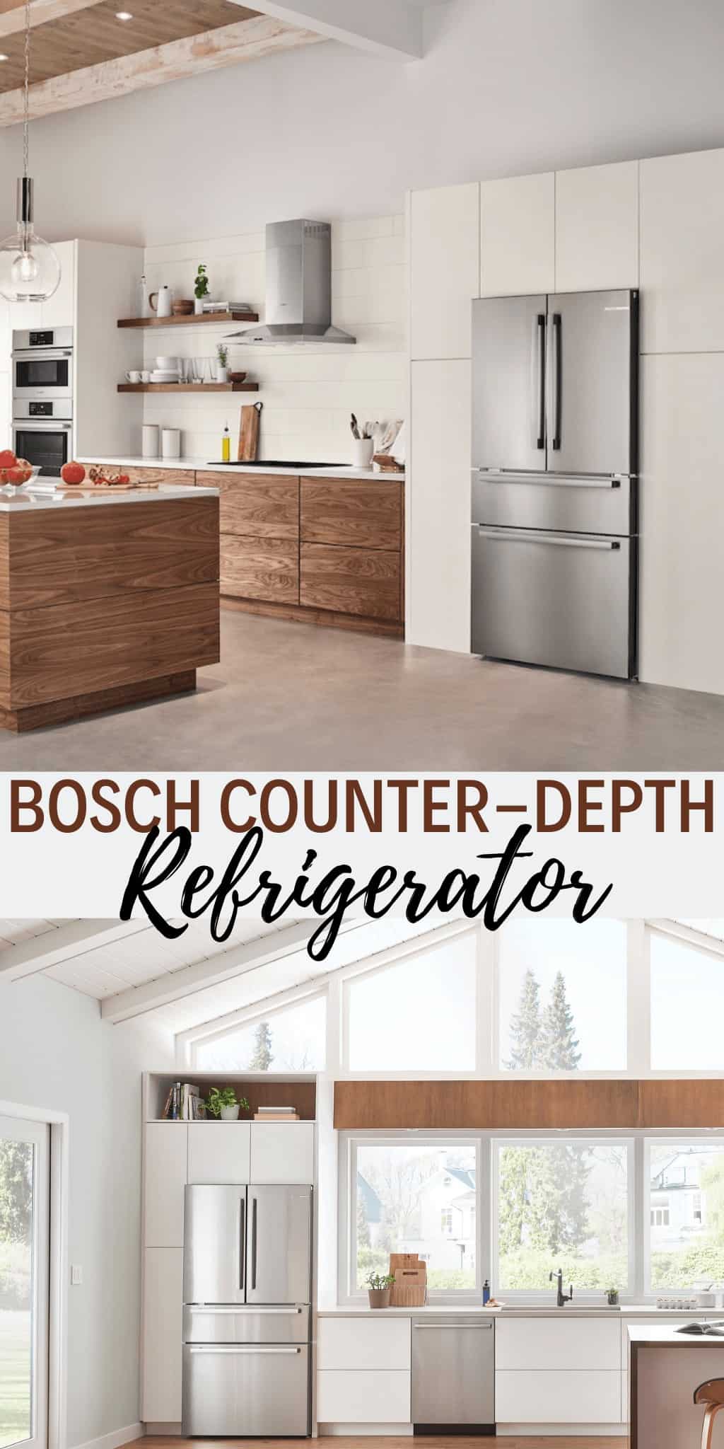 Bosch Counter-Depth Refrigerator is a  21 cu. Ft. freestanding refrigerator.