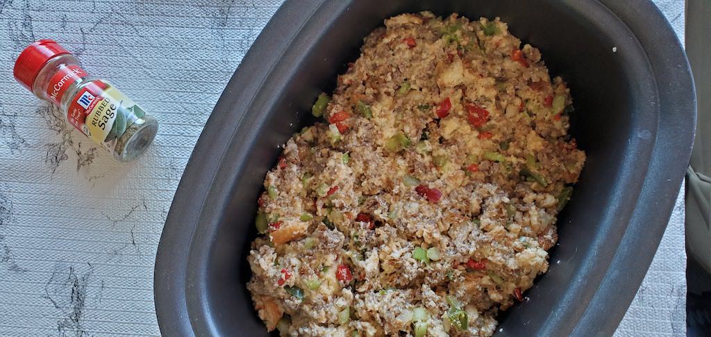 sausage stuffing in slow cooker