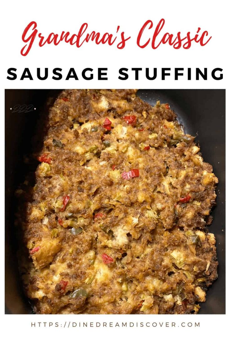 grandma's classic sausage stuffing recipe