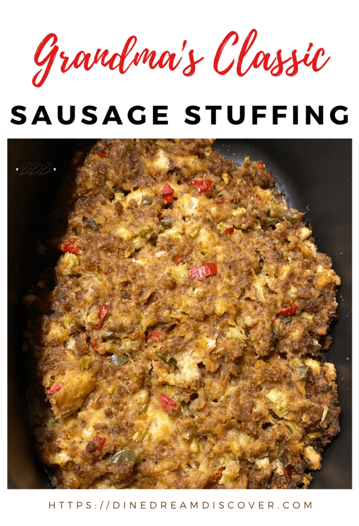 grandma's classic sausage stuffing recipe
