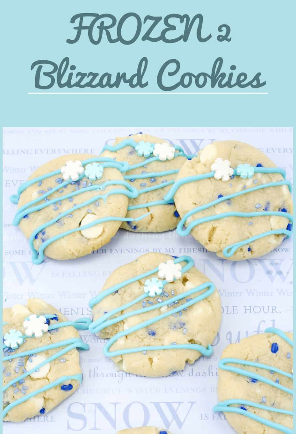 frozen blizzard cookies