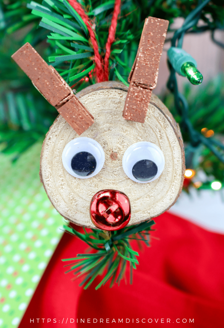 Rudolph Christmas Ornaments | Dine Dream Discover