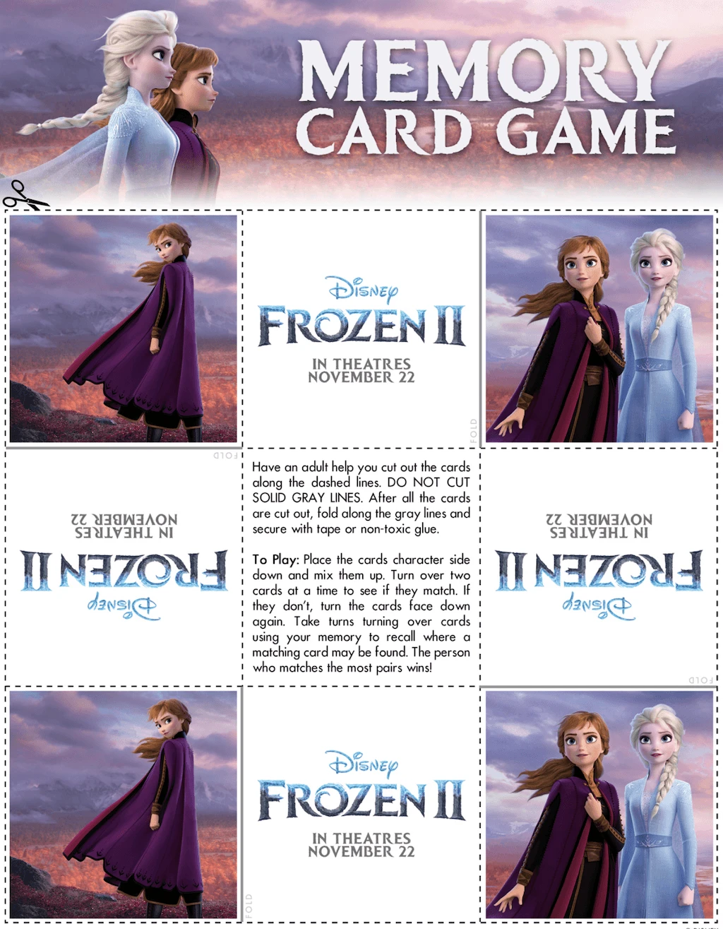 frozen 2 coloring activity pages dine dream discover