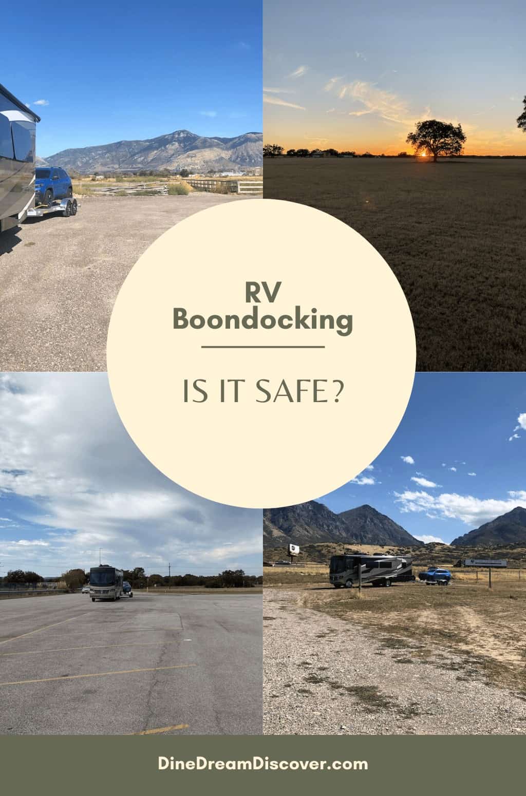 is boondocking in an rv safe