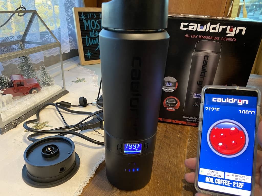 Cauldryn Battery Heated Mug 