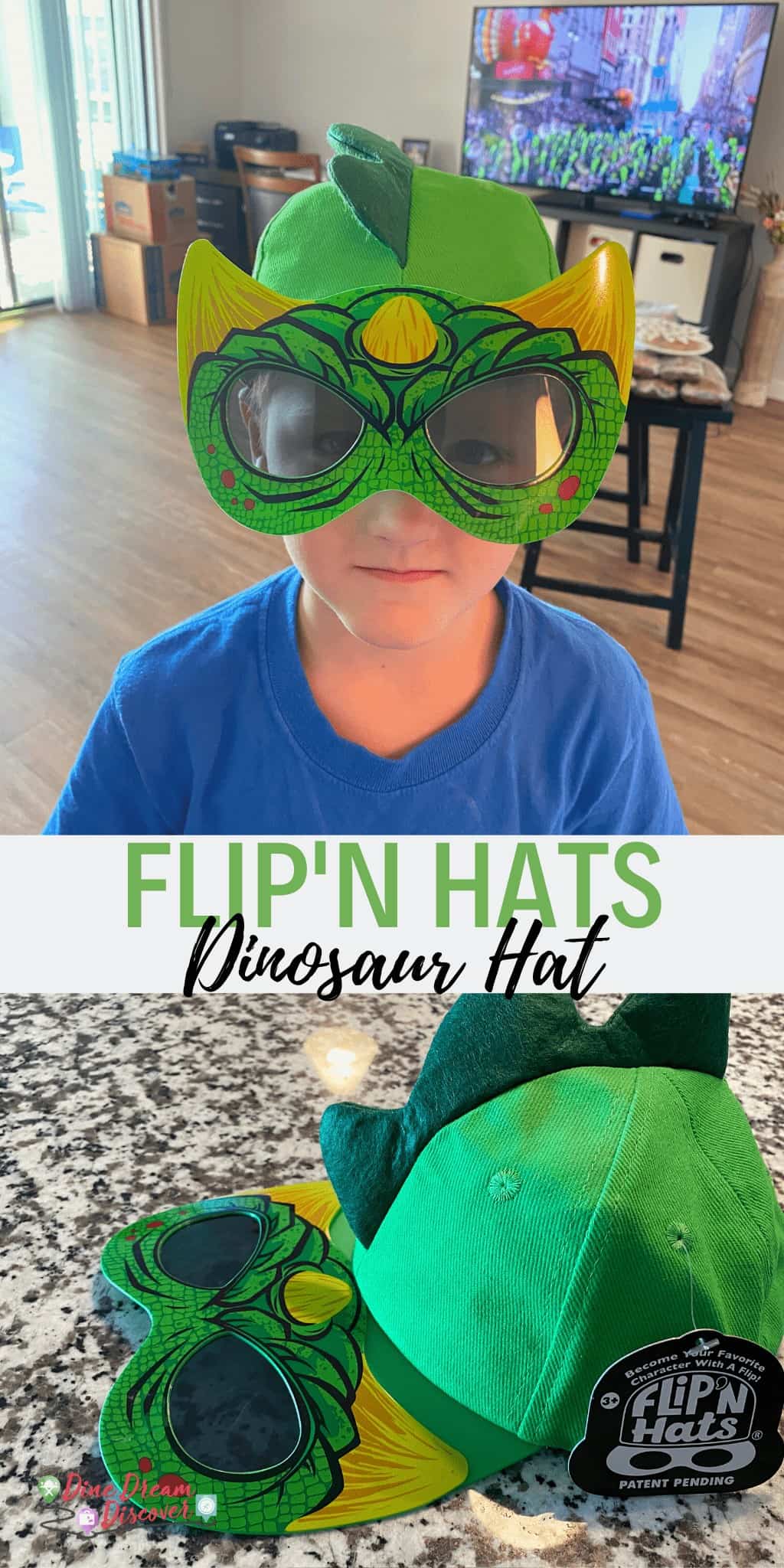 Flip N Hats Dinosaur Hat