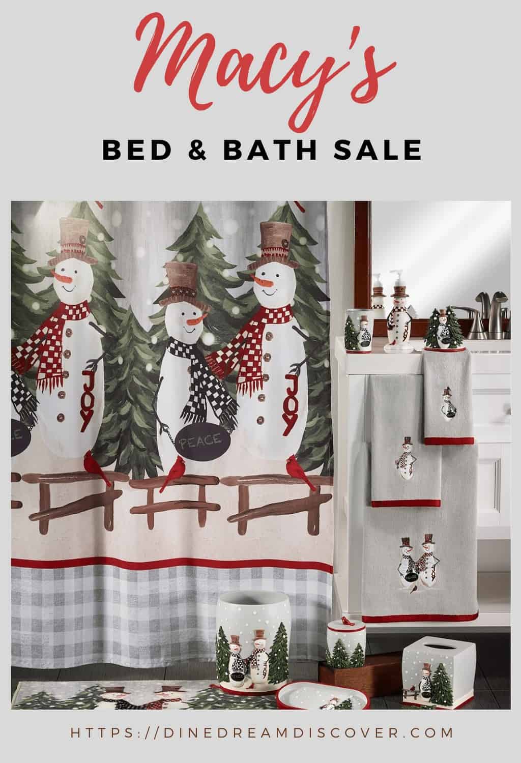 Macys Spruce up Your Bed and Bath Sale Dine Dream Discover