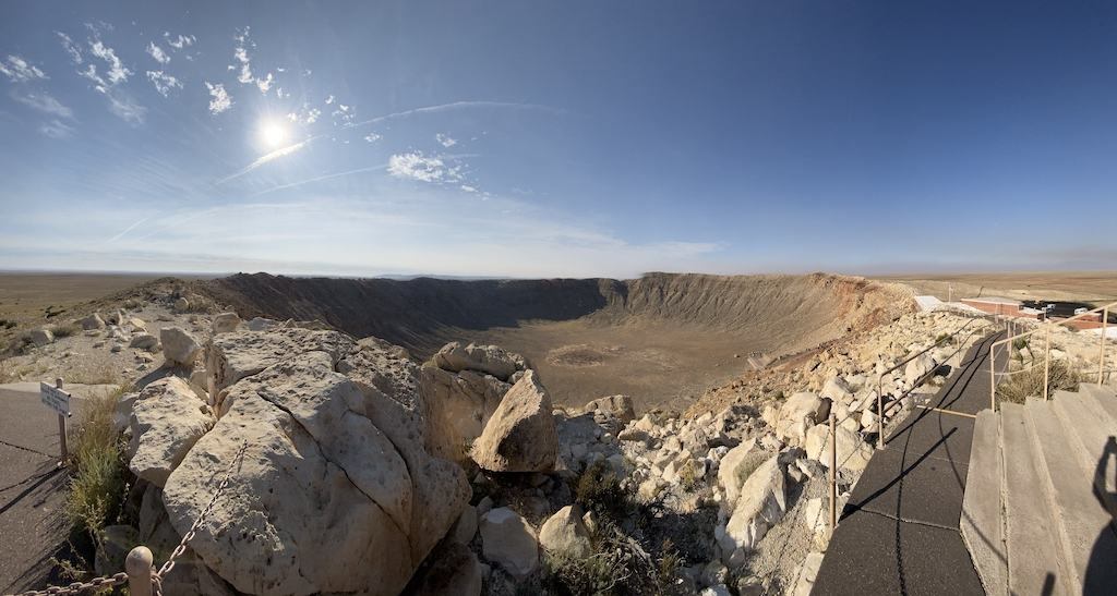 meteor crater