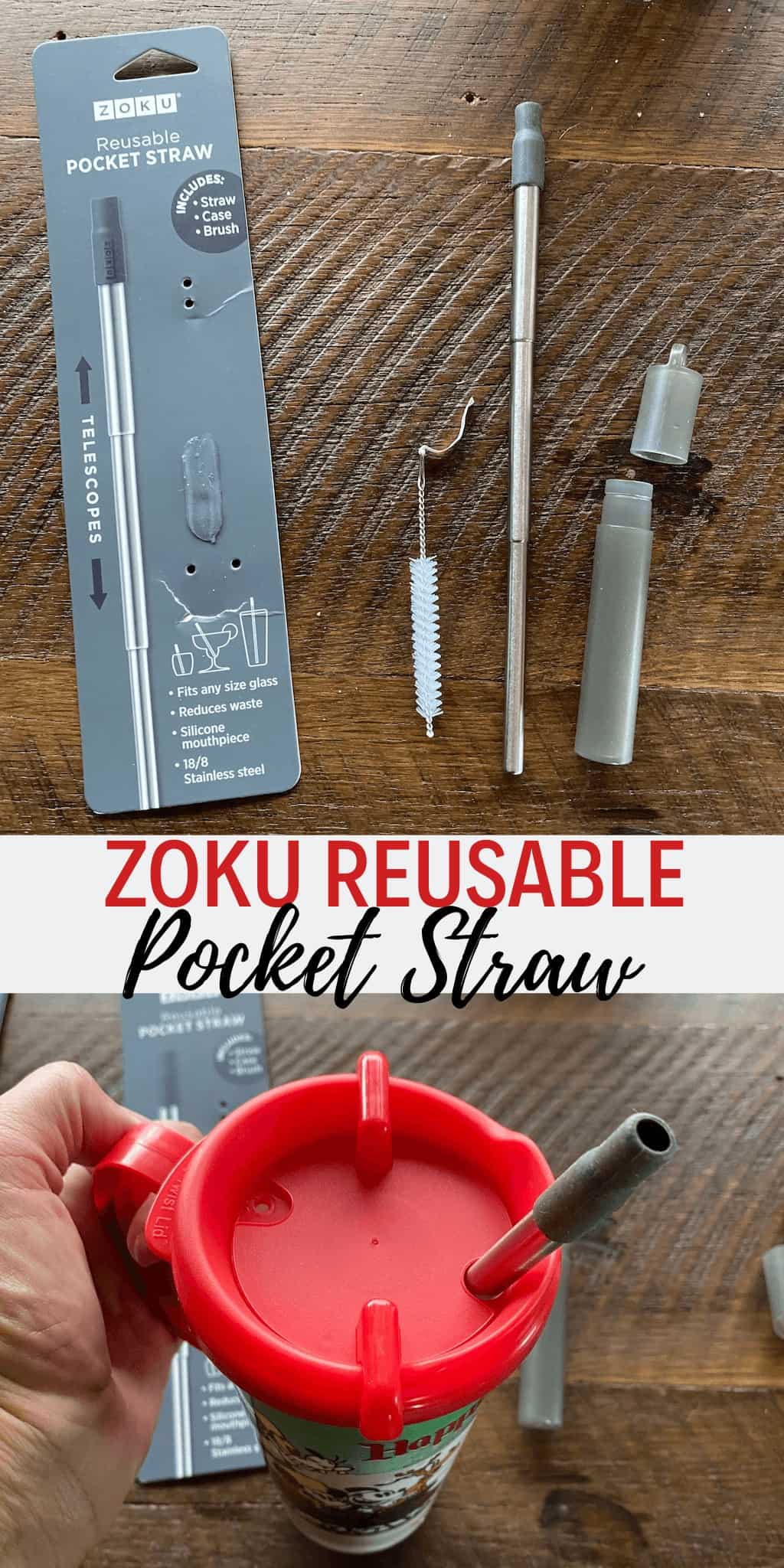 zoku resuable pocket straw