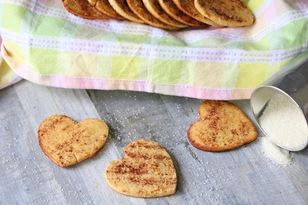 heart coconut cookies