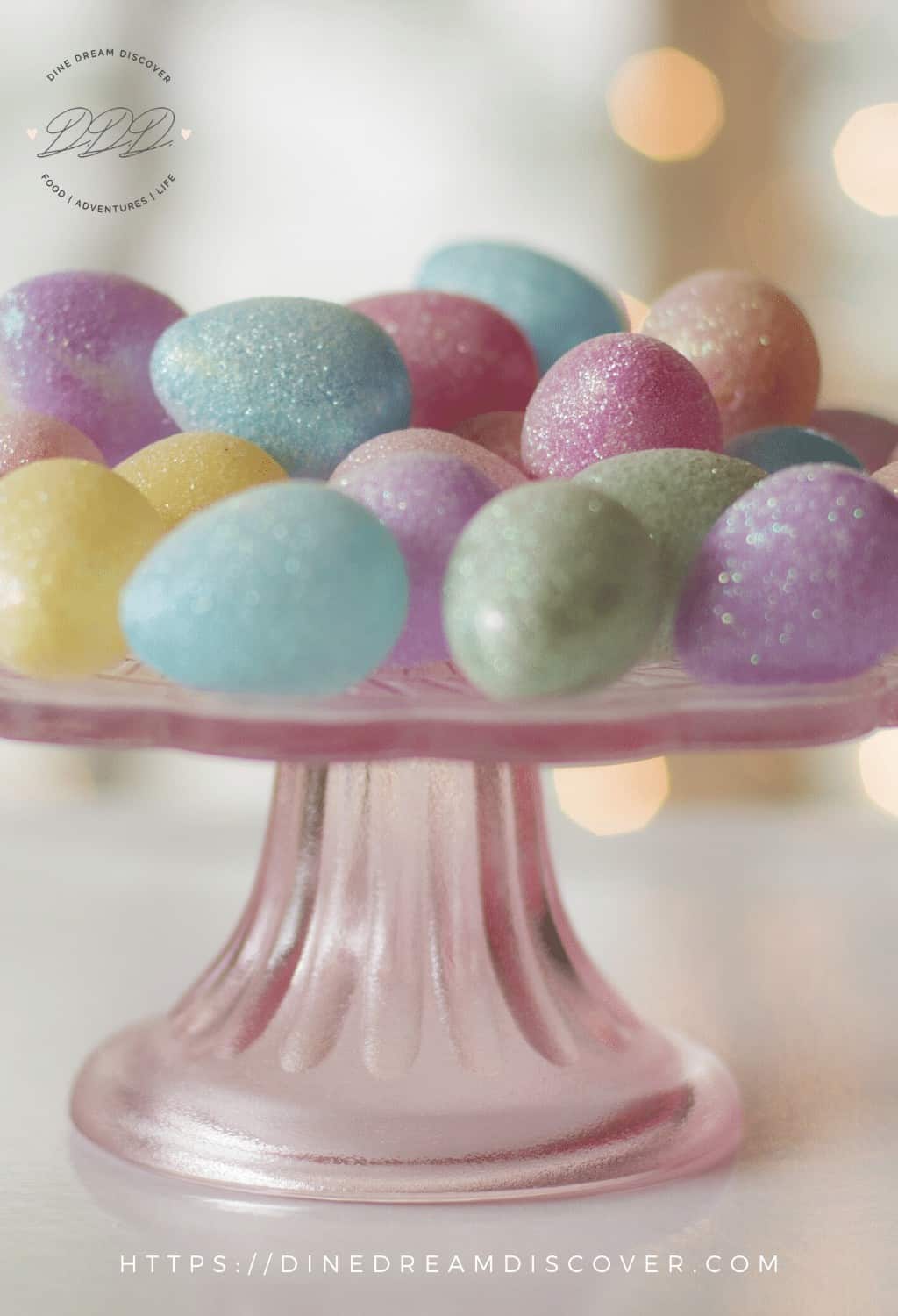 glitter eggs