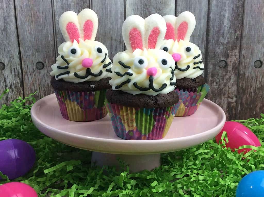 Bunny Easter Cupcakes