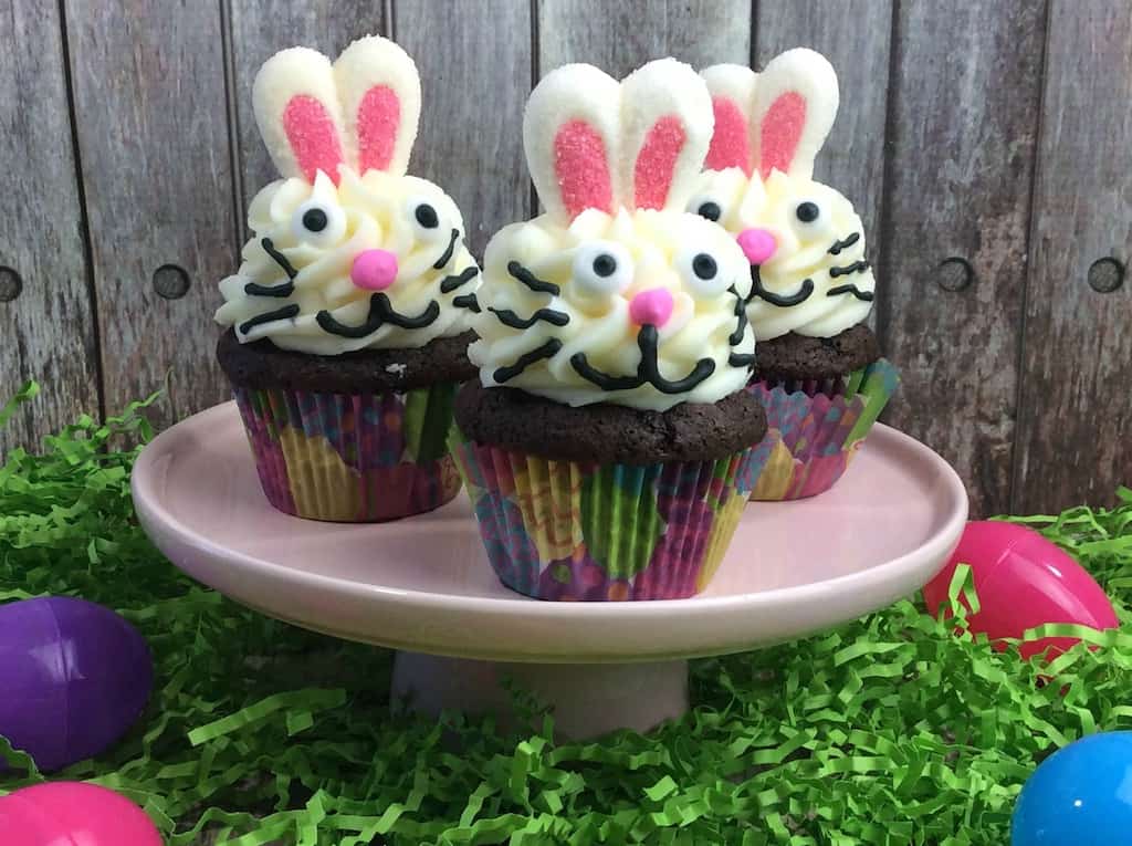 bunny cupcakes