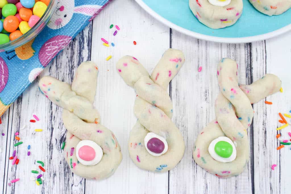 easter bunny sugar cookies