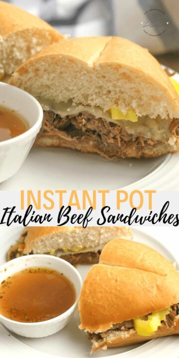 Instant Pot Italian Beef Sandwiches - Dine Dream Discover