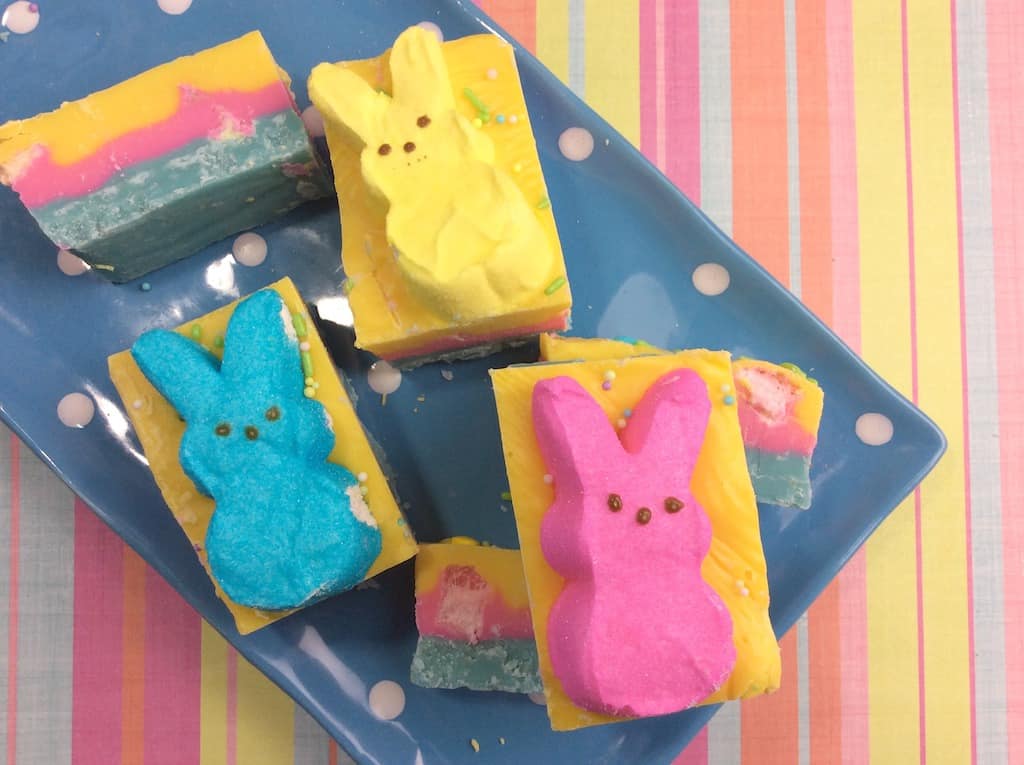 Peeps Easter Fudge and Entertaining Tips 3