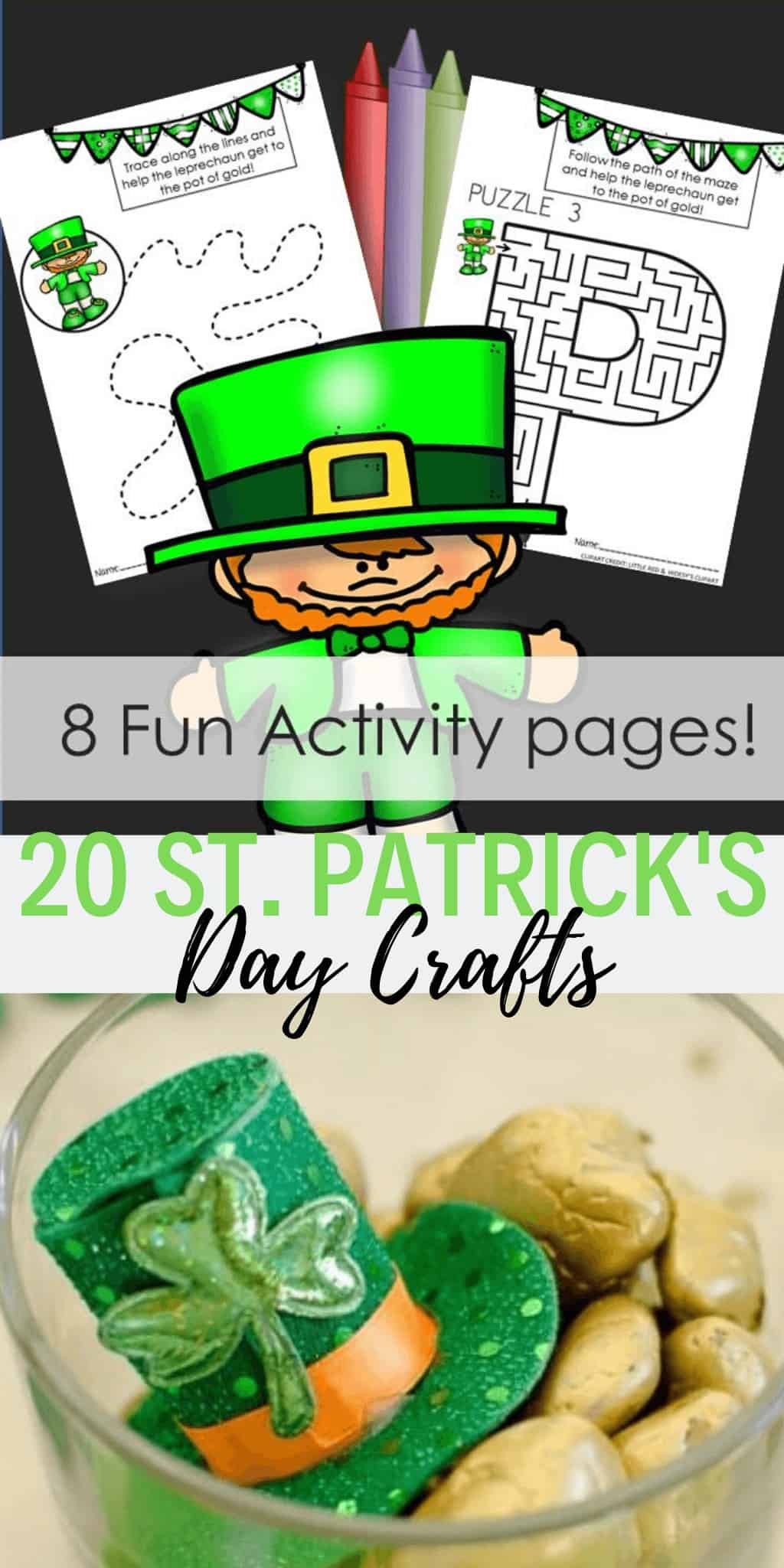St Patricks Day Crafts and Free Activity Sheets