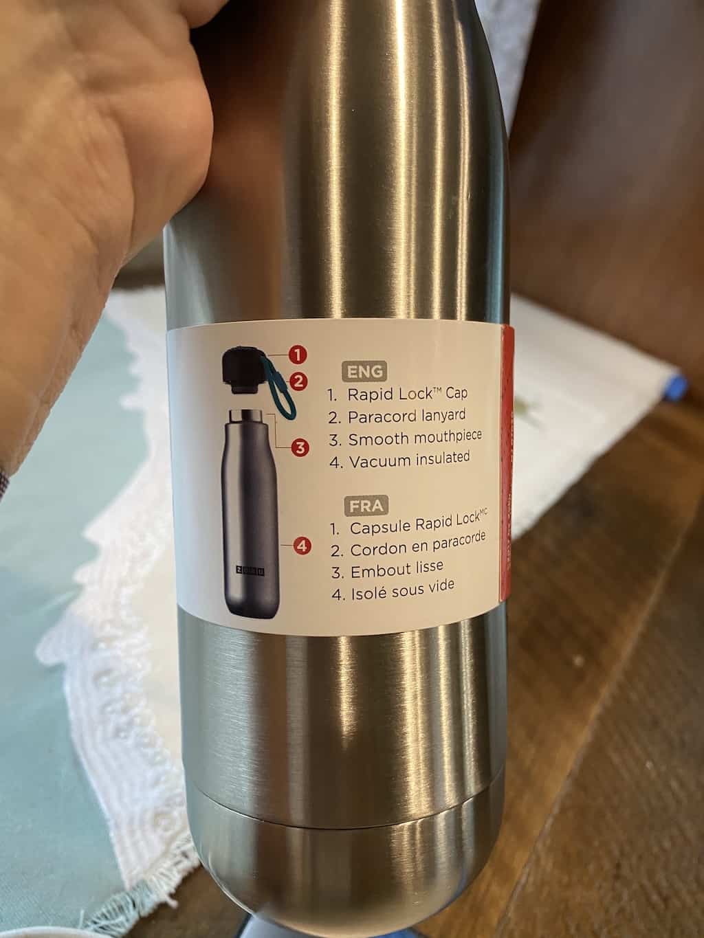 zoku stainless bottle