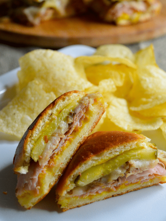 cuban finger food sandwiches