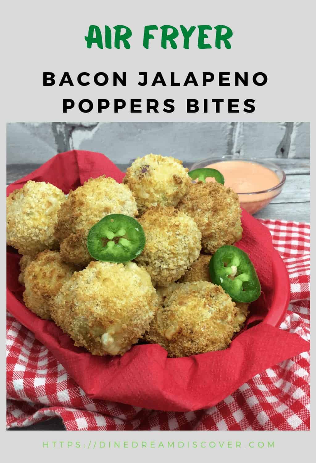 Keto Fried Bacon Jalapeño Poppers Cheese Bites