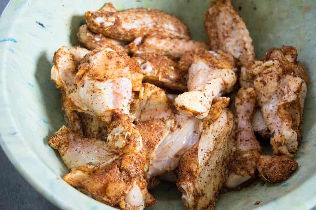 cajun dry rub chicken wings recipe