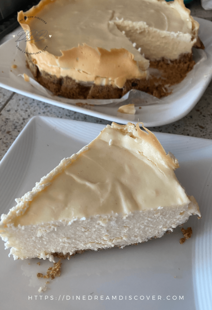 Chocolate Cheesecake - Add 2 Tablespoons of unsweetened cocoa powder and 4 oz. semi sweet chocolate.