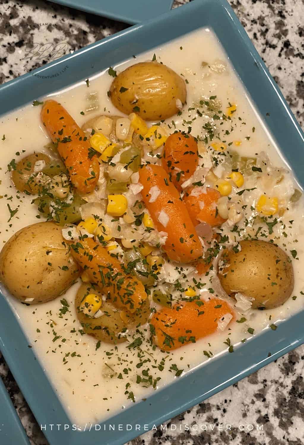 instant pot fish and potato chowder