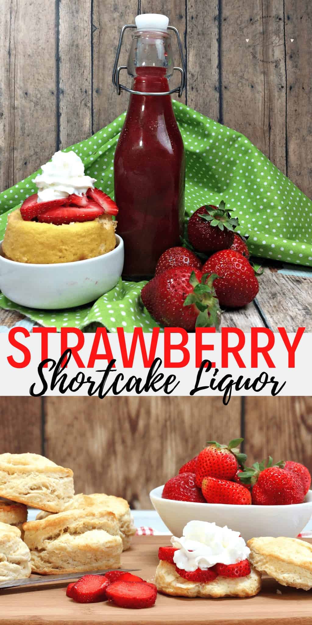 Strawberry Shortcake Liquor