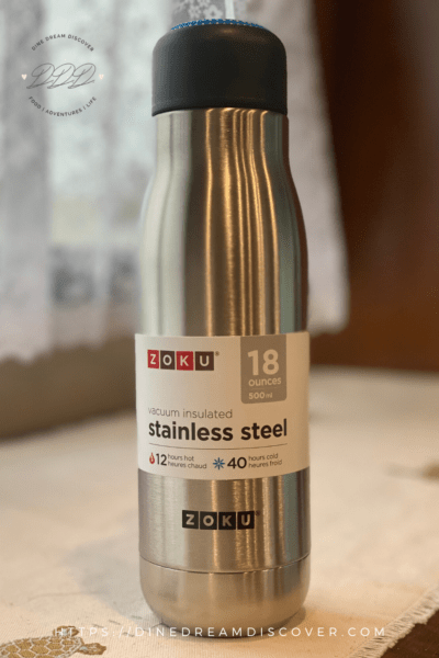 ZOKU 18 oz Stainless Steel Bottle