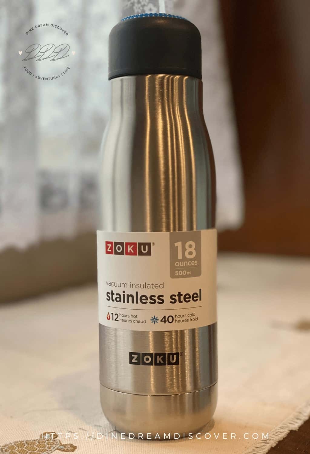 ZOKU 18 oz Stainless Steel Bottle