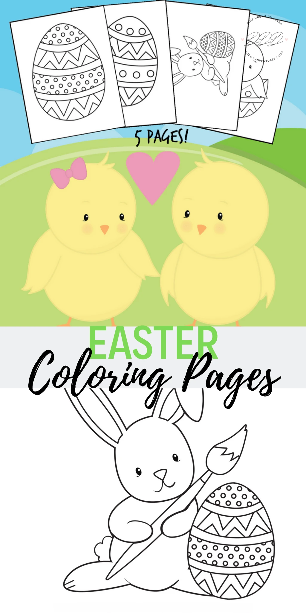 free disney easter coloring pages