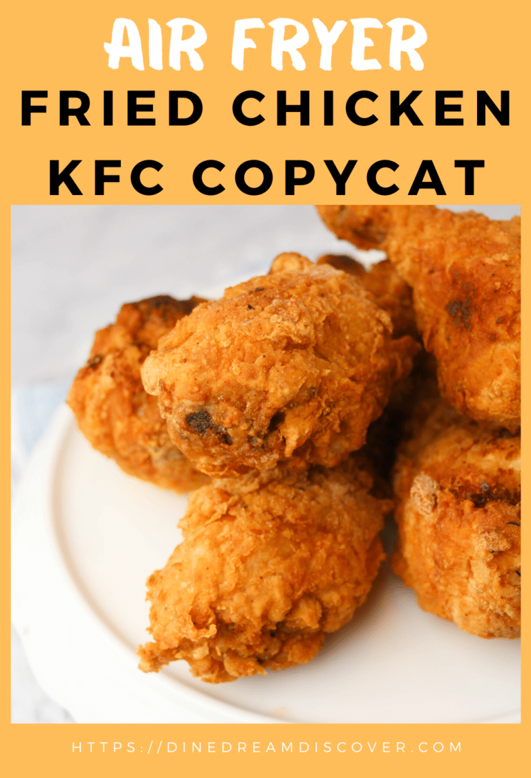 Air Fryer Fried Chicken KFC Copycat Dine Dream Discover