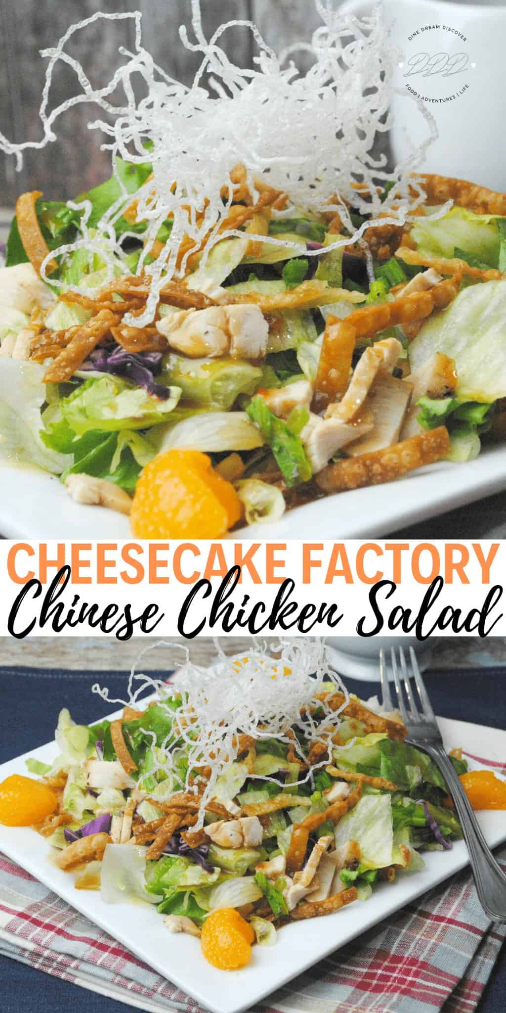 Copycat Cheesecake Factory Chinese Chicken Salad Recipe