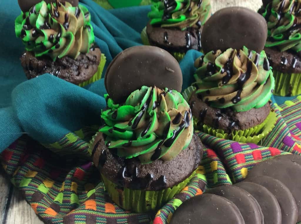 pillsbury thin mint cupcake mix Thin Mint Cupcakes