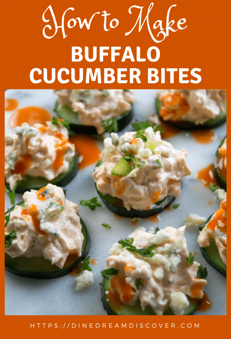 buffalo cucumber bites