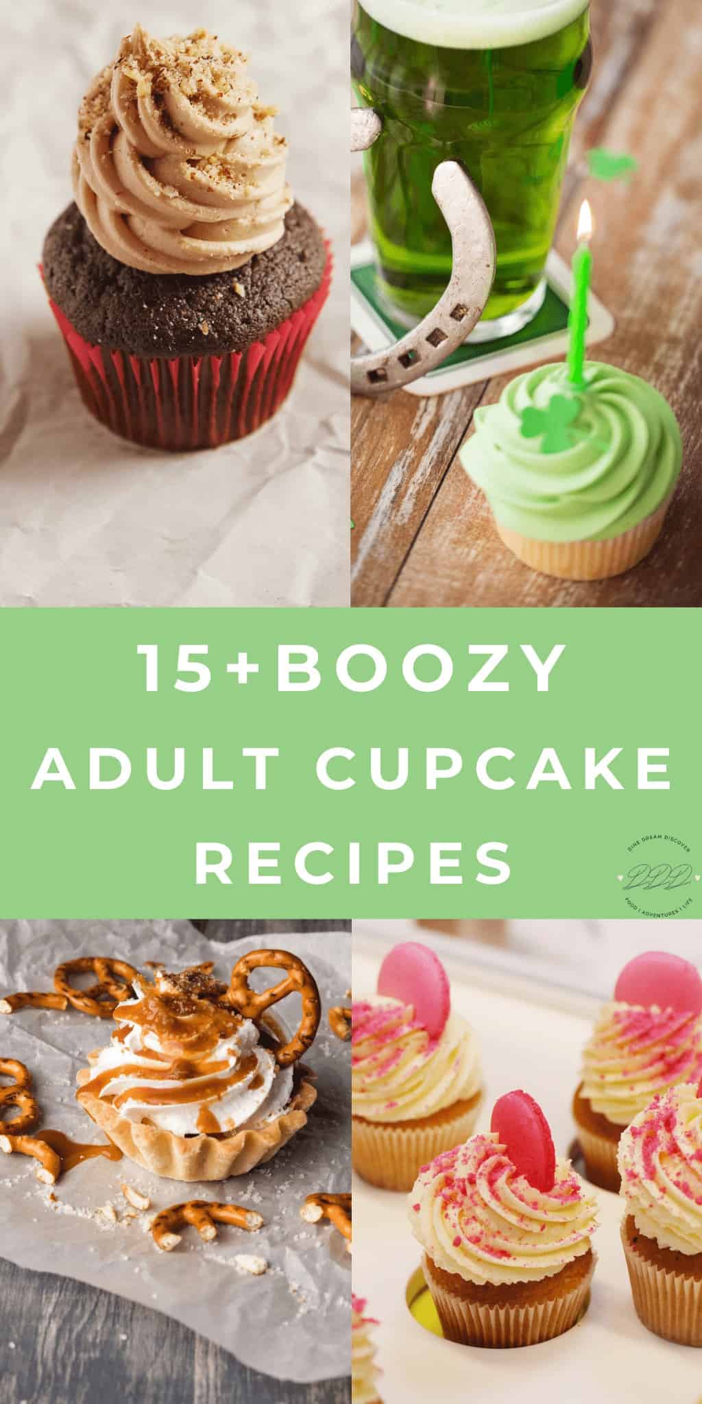 bourbon biscuit cupcakes Boozy Cupcake Recipes