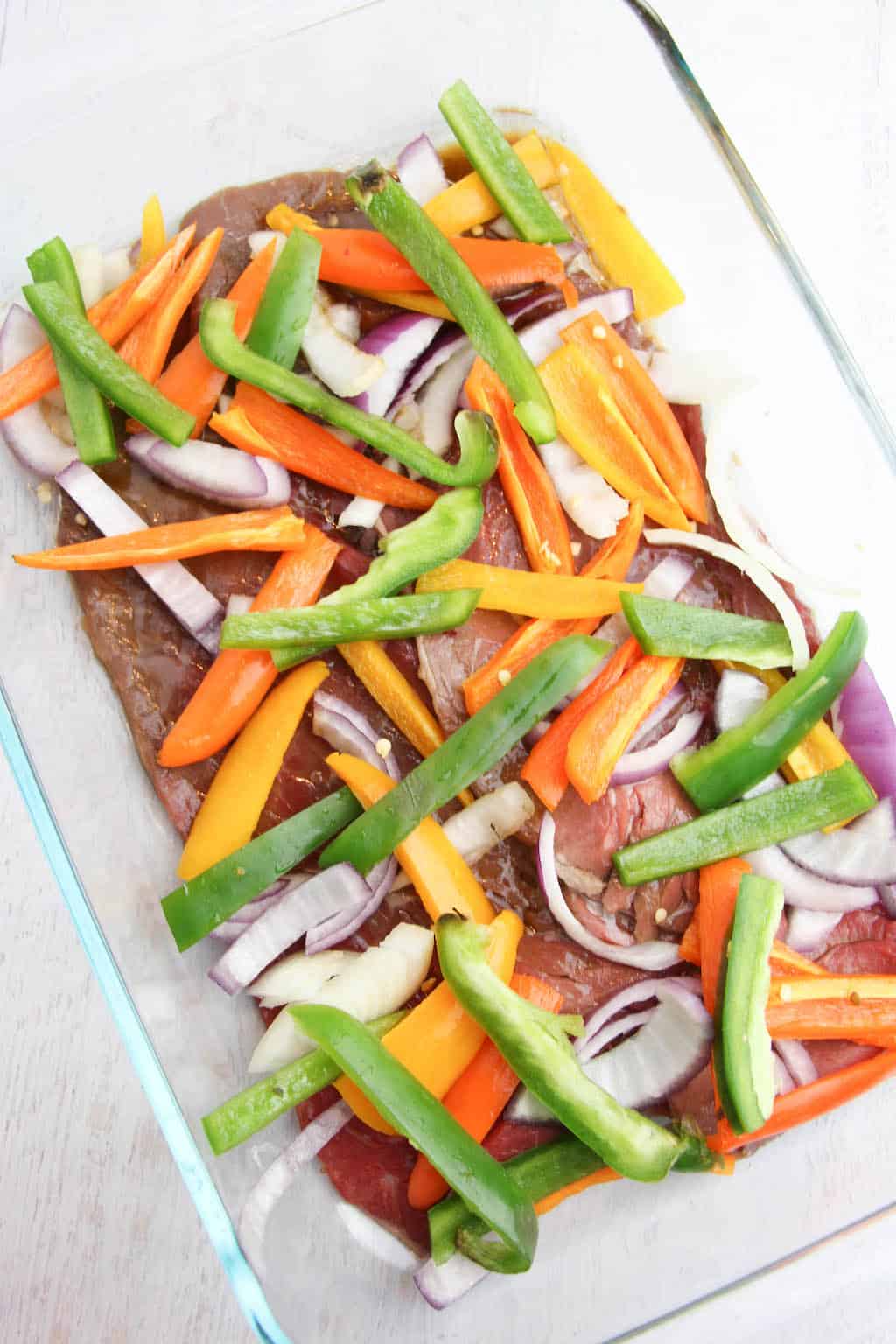 sheet pan steak fajitas eating well