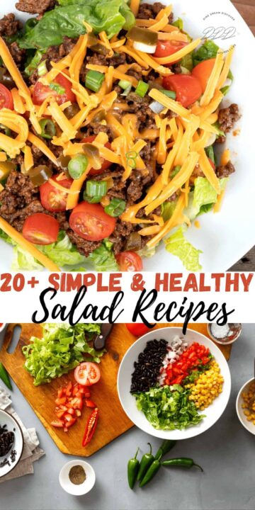 Simple and Healthy Salads | Dine Dream Discover