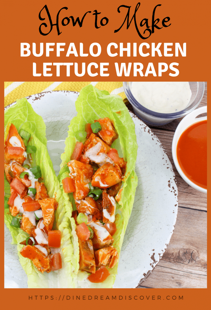 Buffalo Chicken Lettuce Wraps Recipe