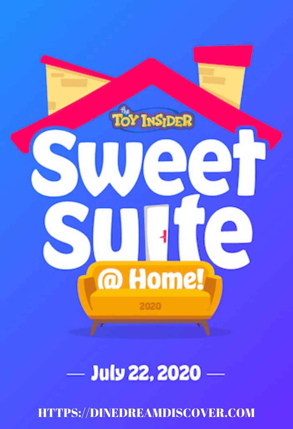 sweet suite at home toy event