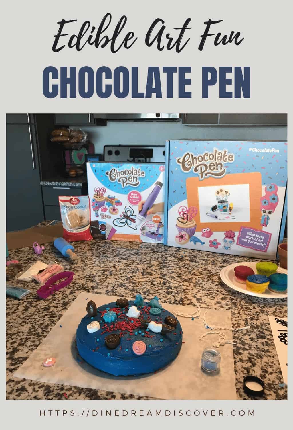 creating edible chocolate art