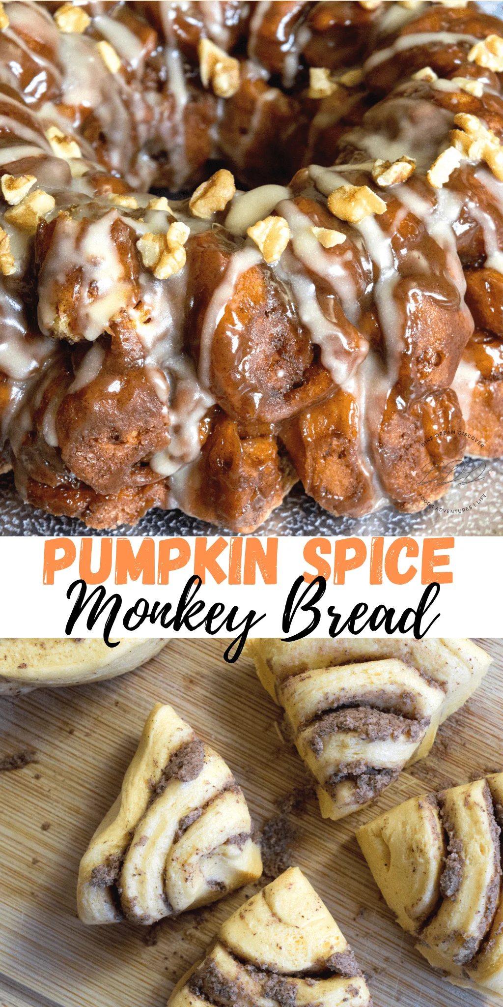 Pumpkin Spice Monkey Bread Dine Dream Discover